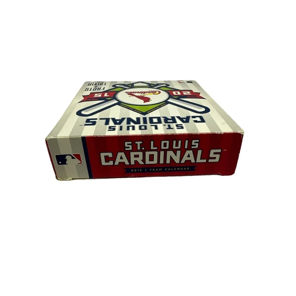 St. Louis Cardinals 2015 MLB Team Calendar Facts Trivia Baseball‎
